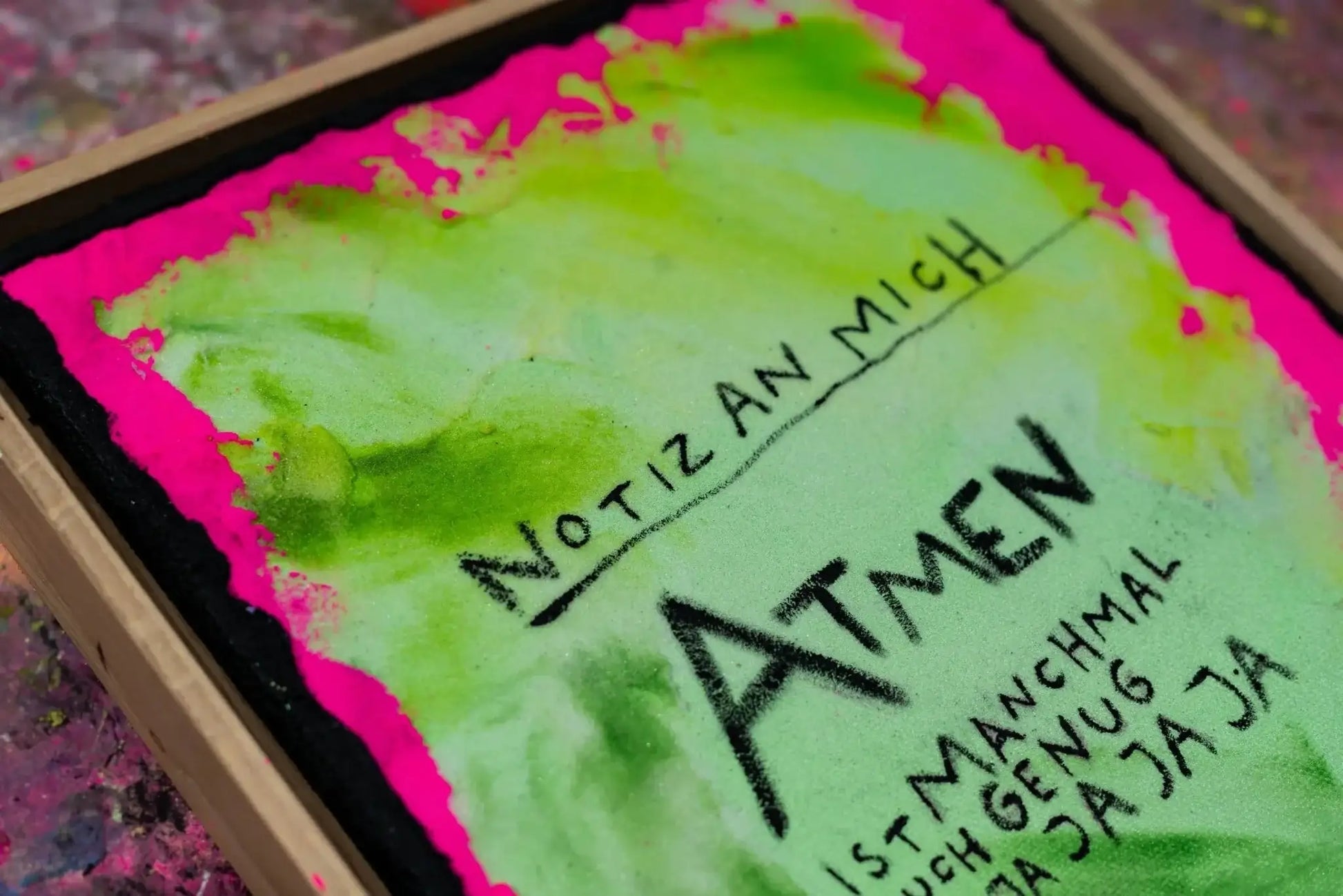 Atmen┃ Canvas ┃ORIGINAL ARTWORK - Natalie Irber