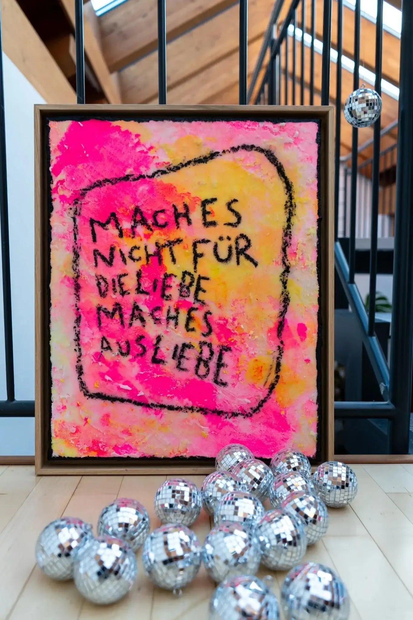 Aus Liebe┃ Canvas ┃ORIGINAL ARTWORK - Natalie Irber