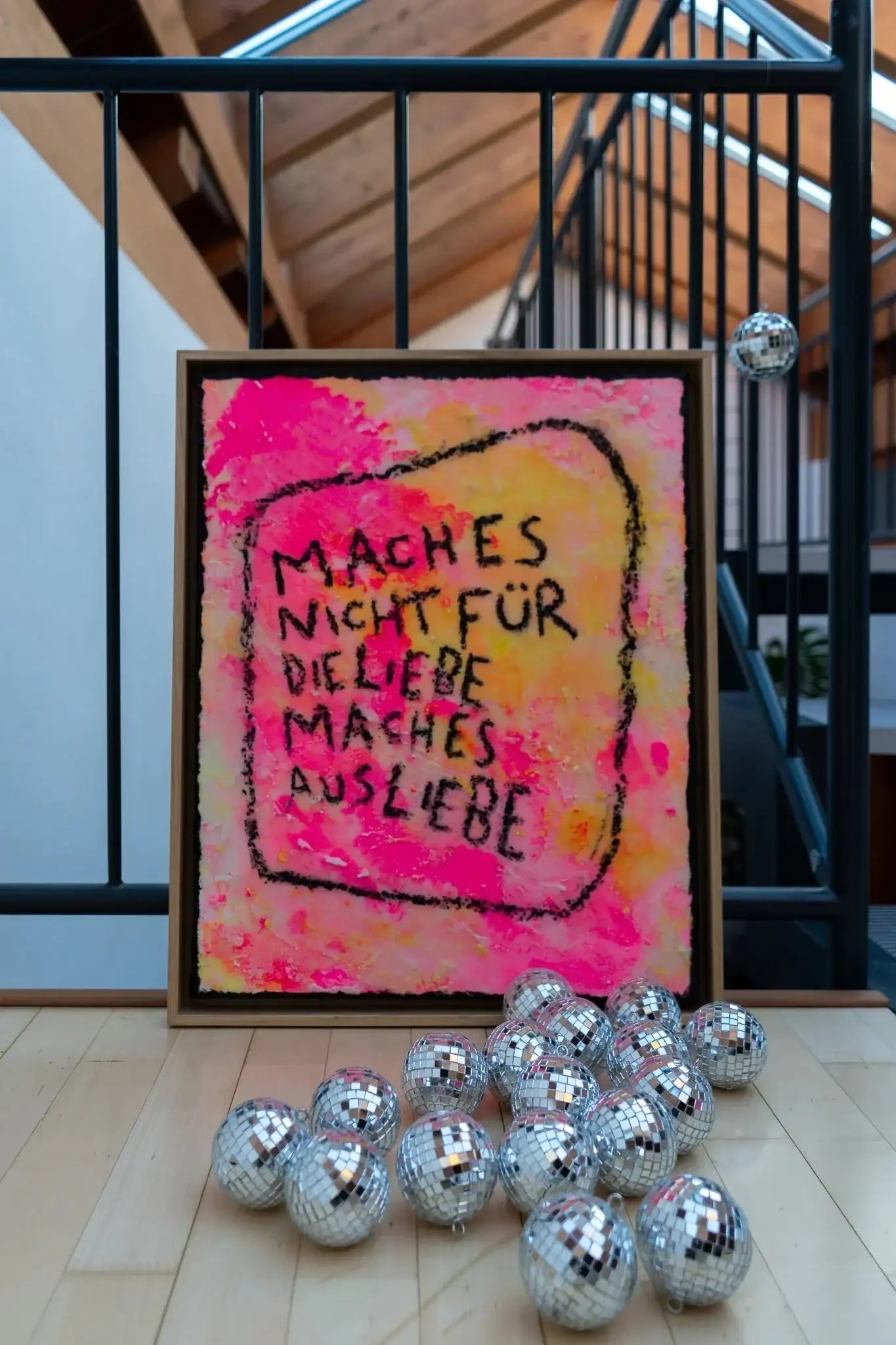 Aus Liebe┃ Canvas ┃ORIGINAL ARTWORK - Natalie Irber