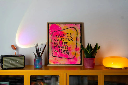 Aus Liebe┃ Canvas ┃ORIGINAL ARTWORK - Natalie Irber
