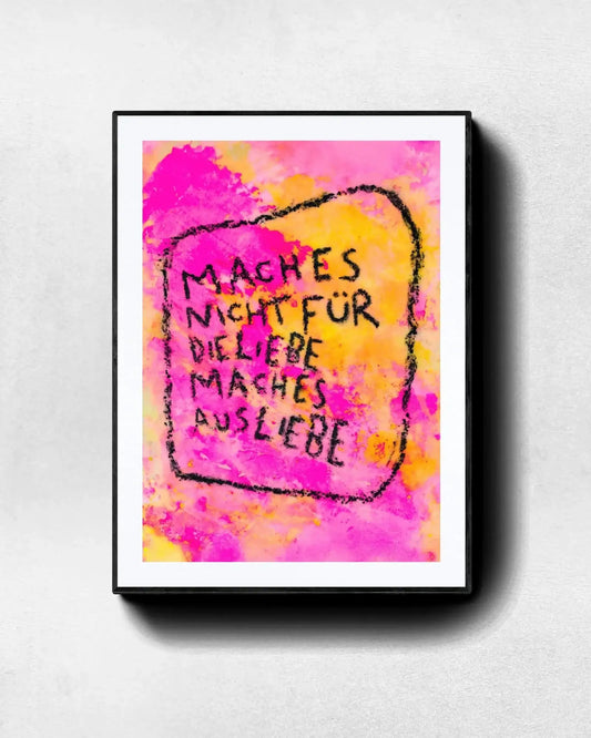 Aus Liebe┃Print┃ - Natalie Irber
