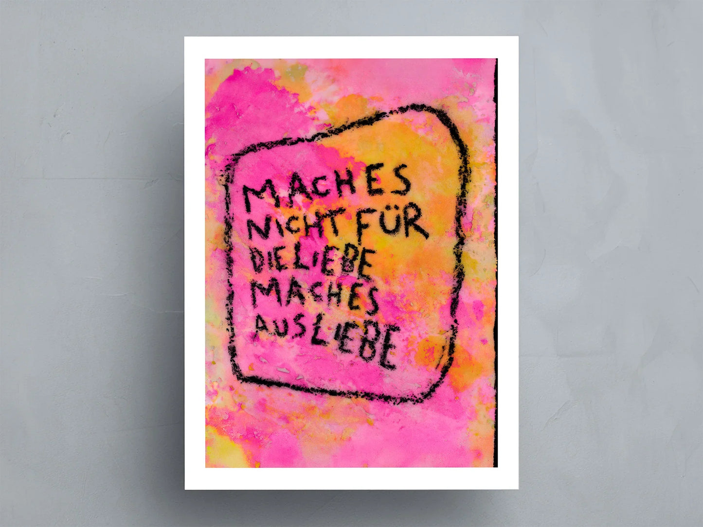 Aus Liebe┃Print┃