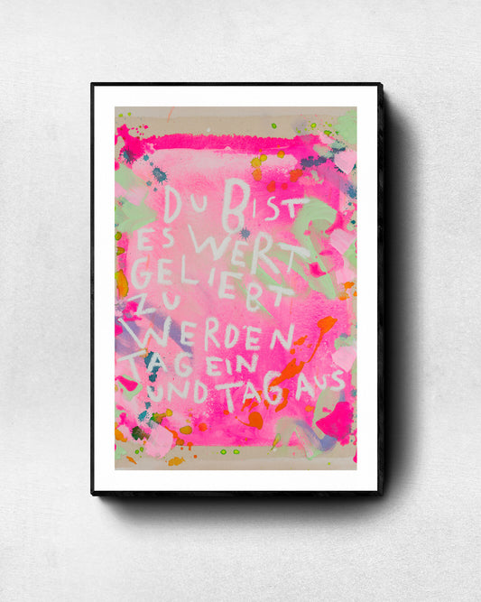 TagEinUndTagAus┃Print┃