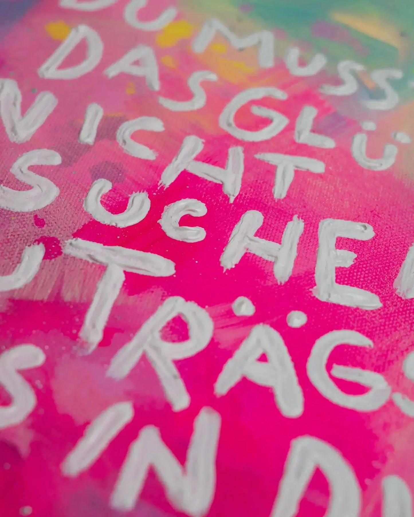 DasGlück┃ Canvas ┃ORIGINAL ARTWORK - Natalie Irber