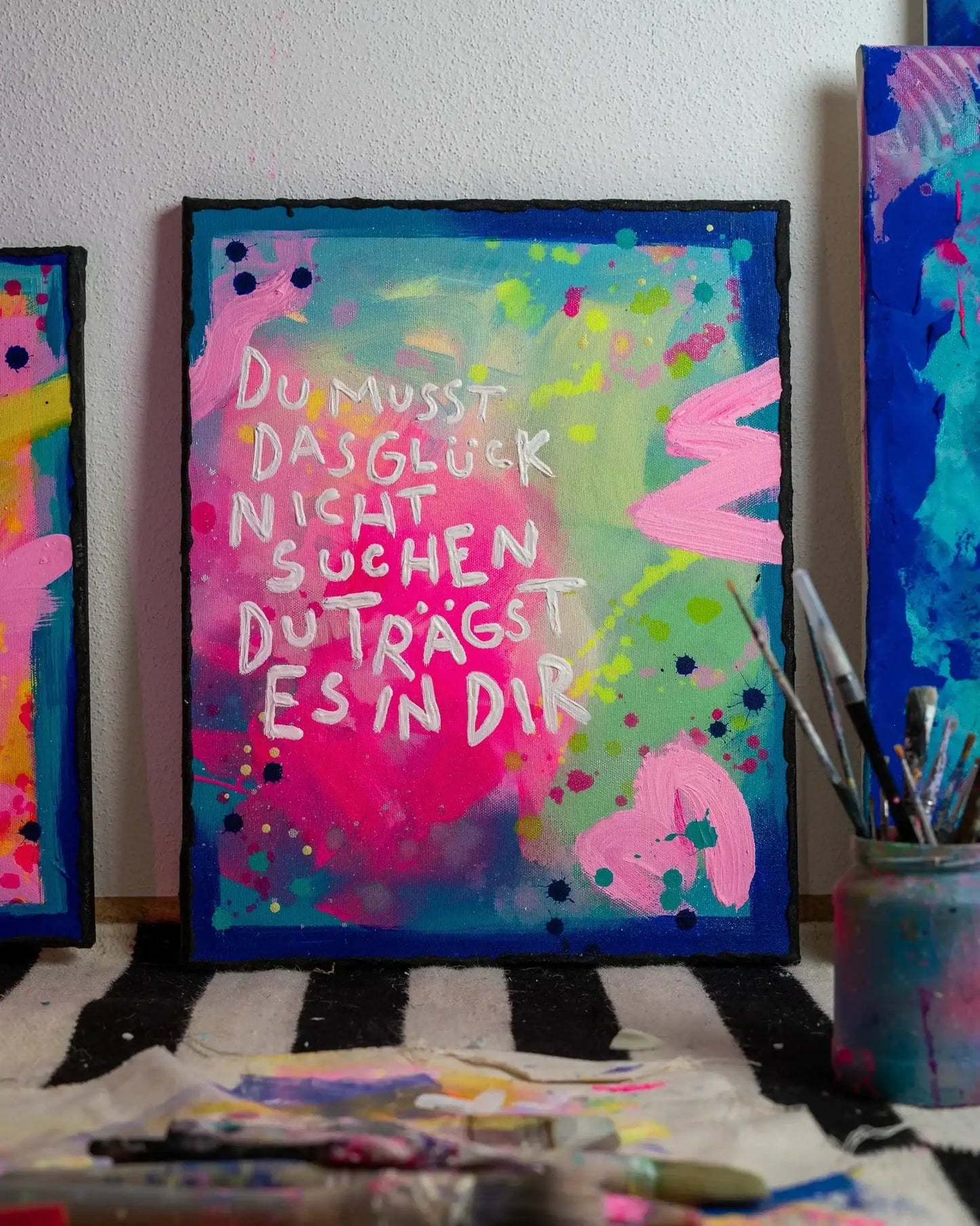 DasGlück┃ Canvas ┃ORIGINAL ARTWORK - Natalie Irber