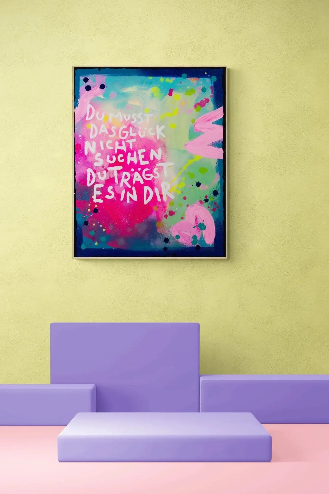 DasGlück┃ Canvas ┃ORIGINAL ARTWORK - Natalie Irber