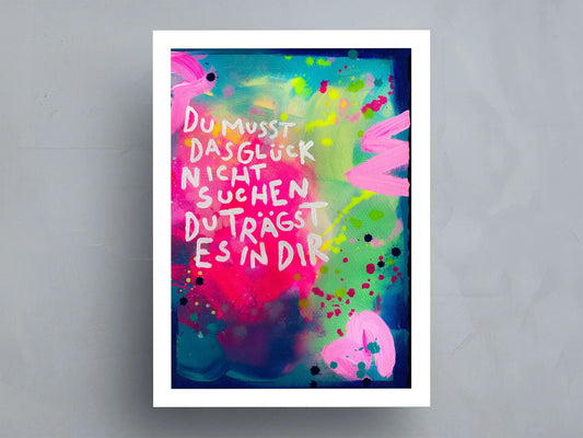 DasGlück┃Print┃