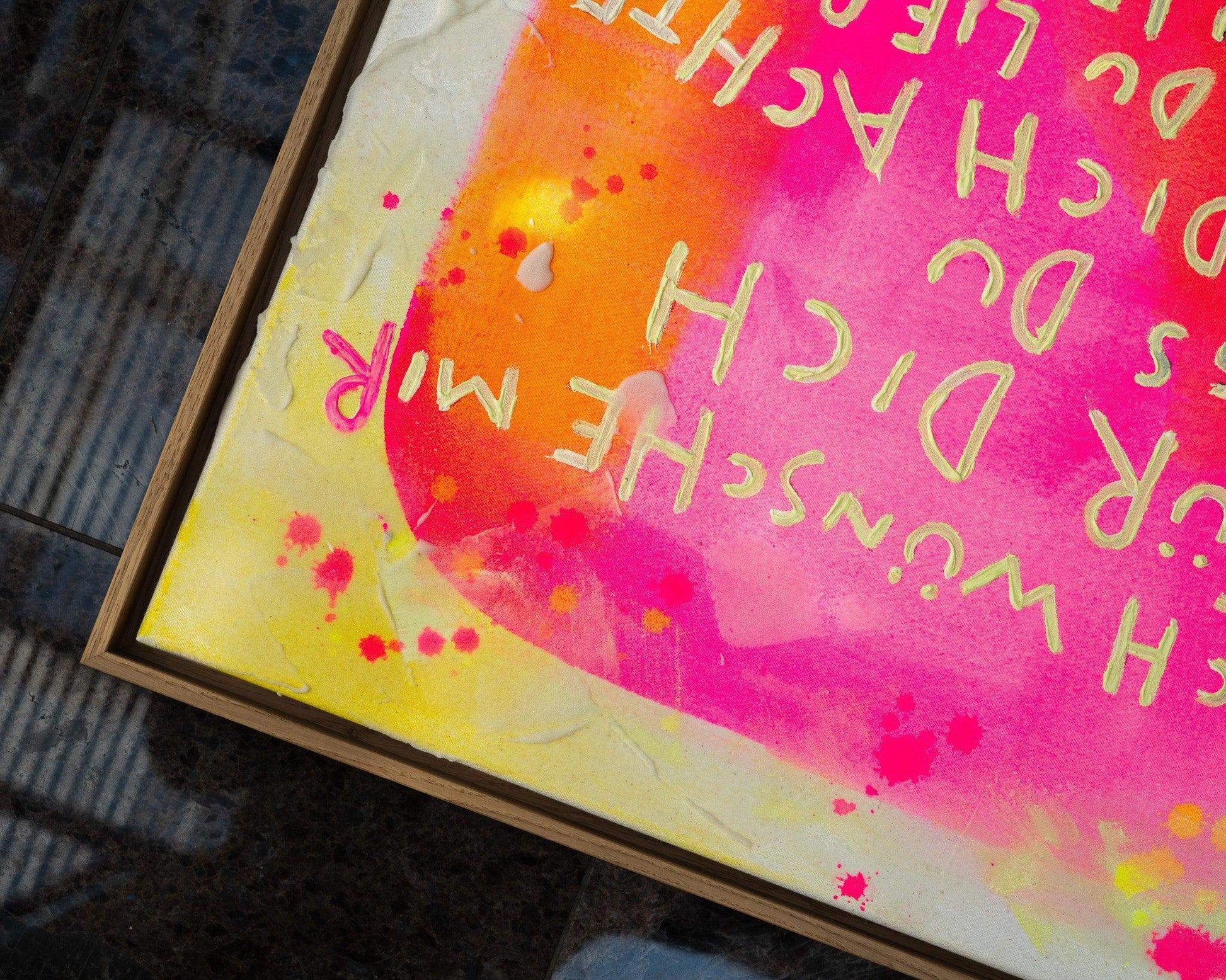 DeinHerz┃ Canvas ┃ORIGINAL ARTWORK - Natalie Irber