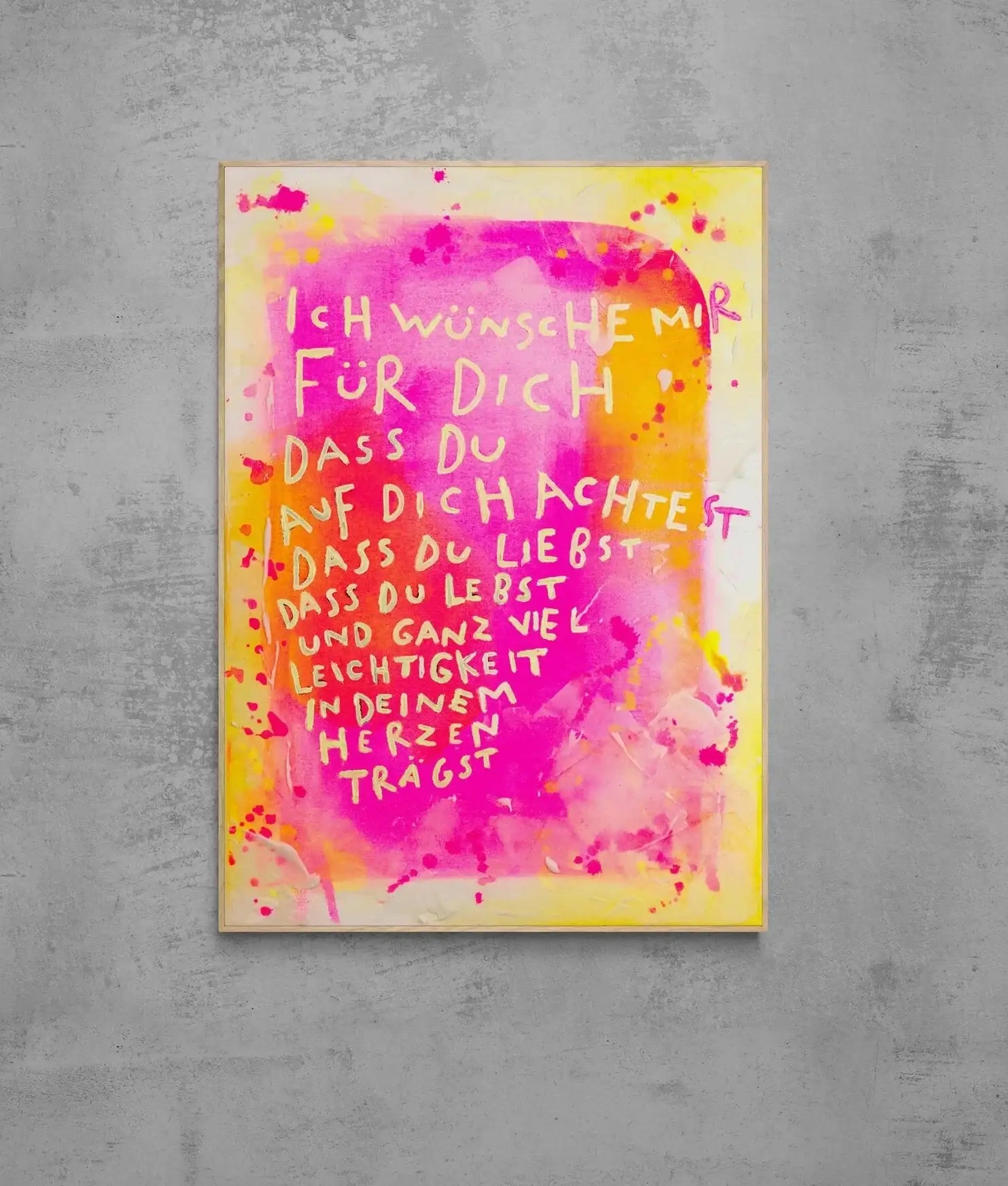 DeinHerz┃ Canvas ┃ORIGINAL ARTWORK - Natalie Irber
