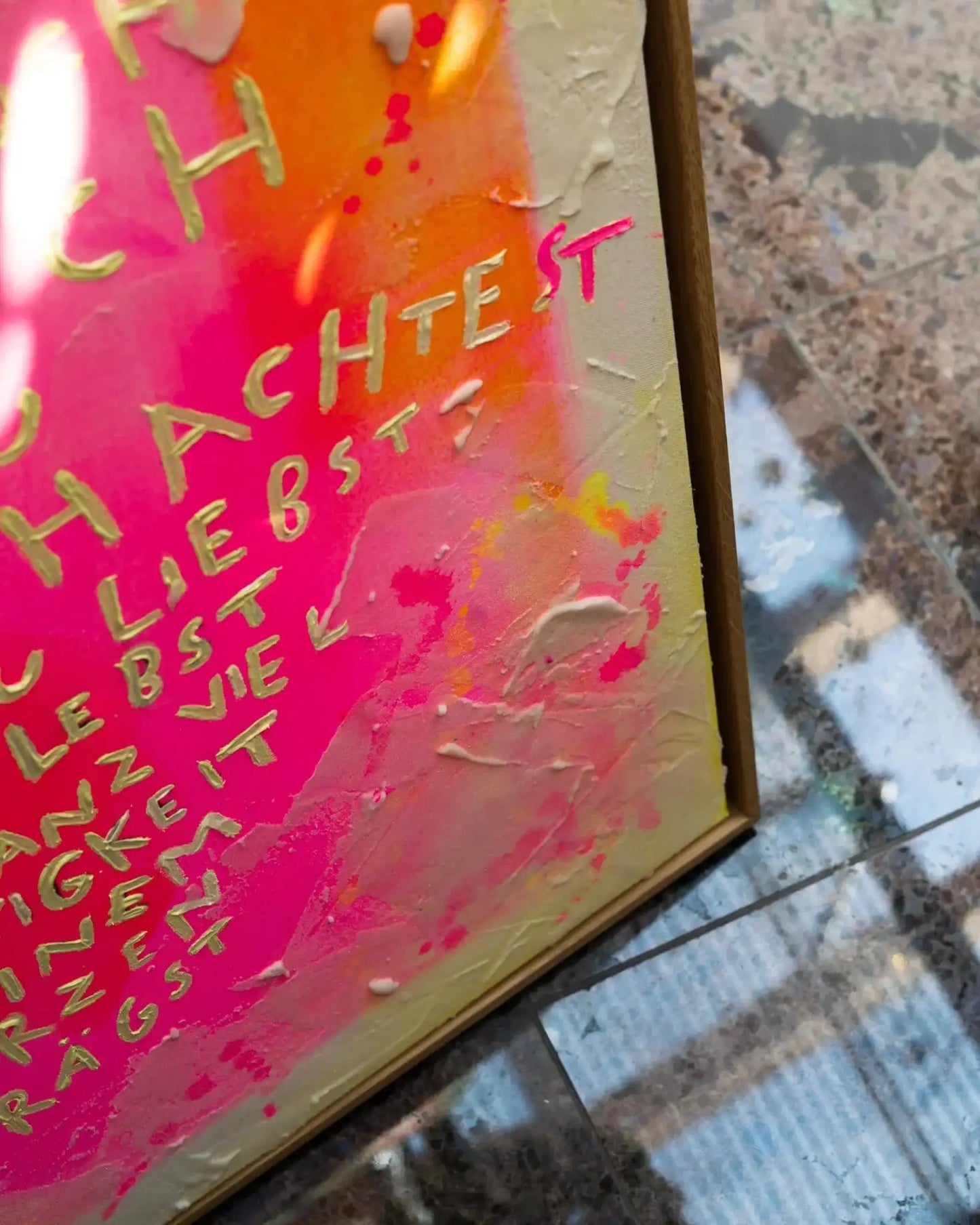 DeinHerz┃ Canvas ┃ORIGINAL ARTWORK - Natalie Irber