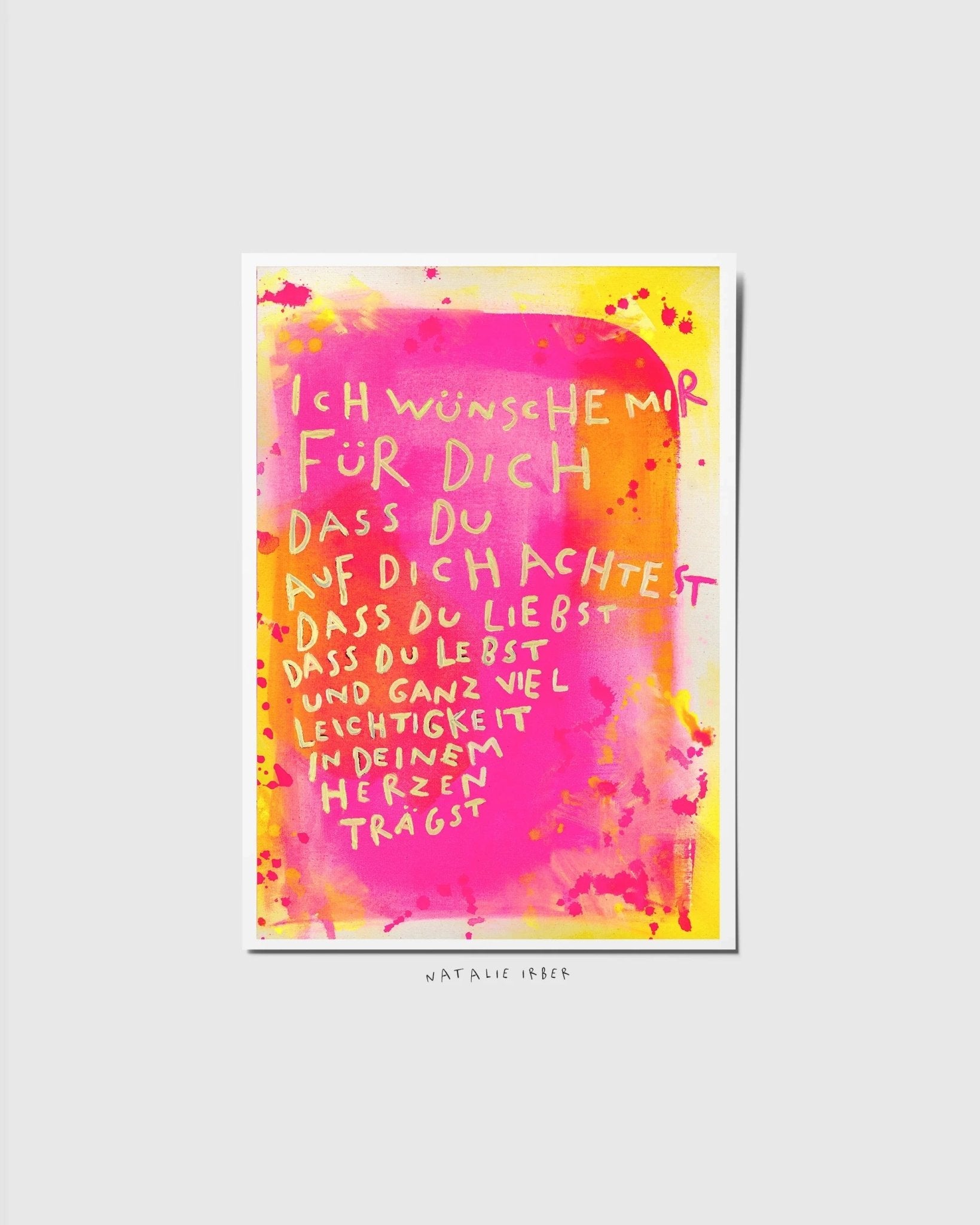 DeinHerz┃ Postkarte - Natalie Irber