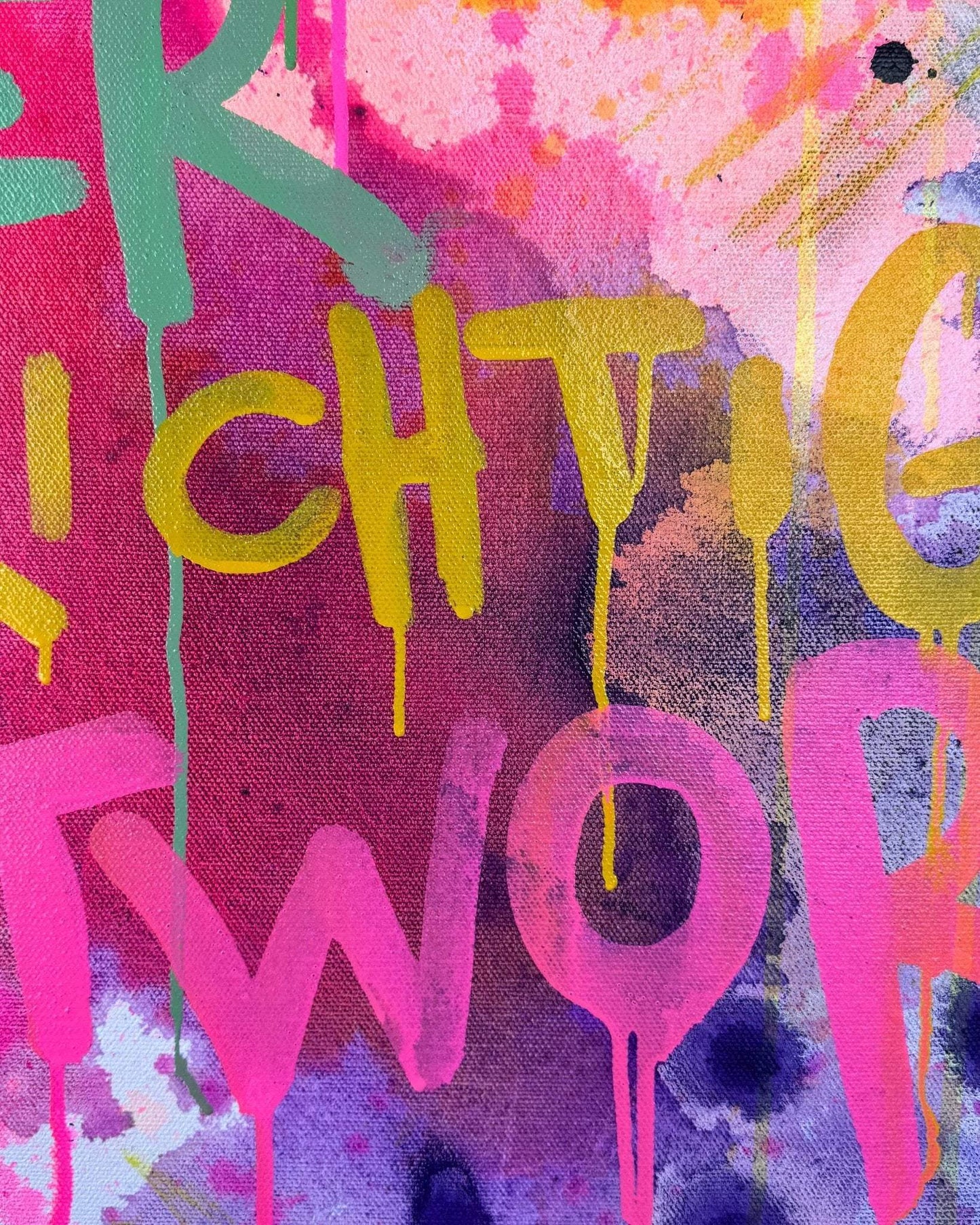 Die Antwort ┃ Canvas ┃ ORIGINAL ARTWORT - Natalie Irber