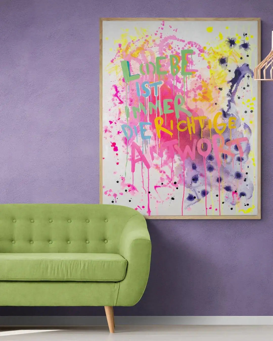 Die Antwort ┃ Canvas ┃ ORIGINAL ARTWORT - Natalie Irber