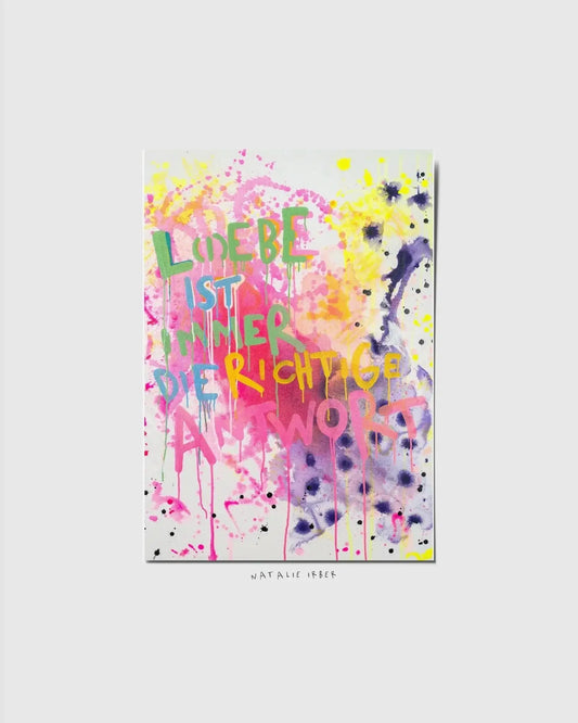 Die Antwort┃ Postkarte - Natalie Irber