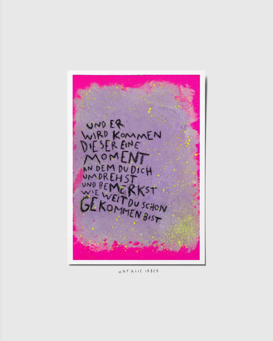 Dieser Moment┃ Postkarte - Natalie Irber
