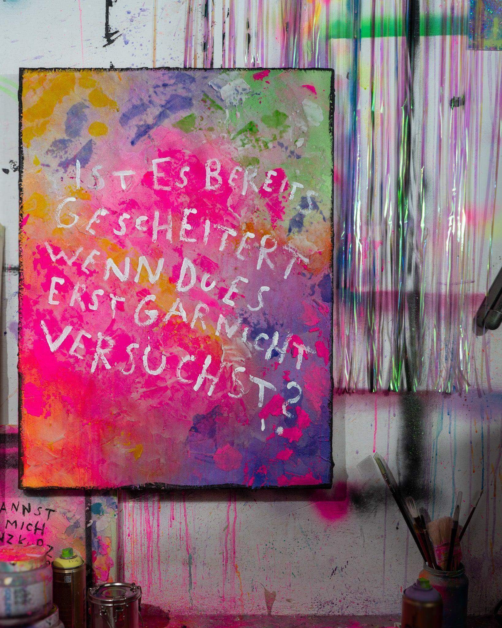 DIEVersuchung ┃ Canvas ┃ORIGINAL ARTWORK - Natalie Irber