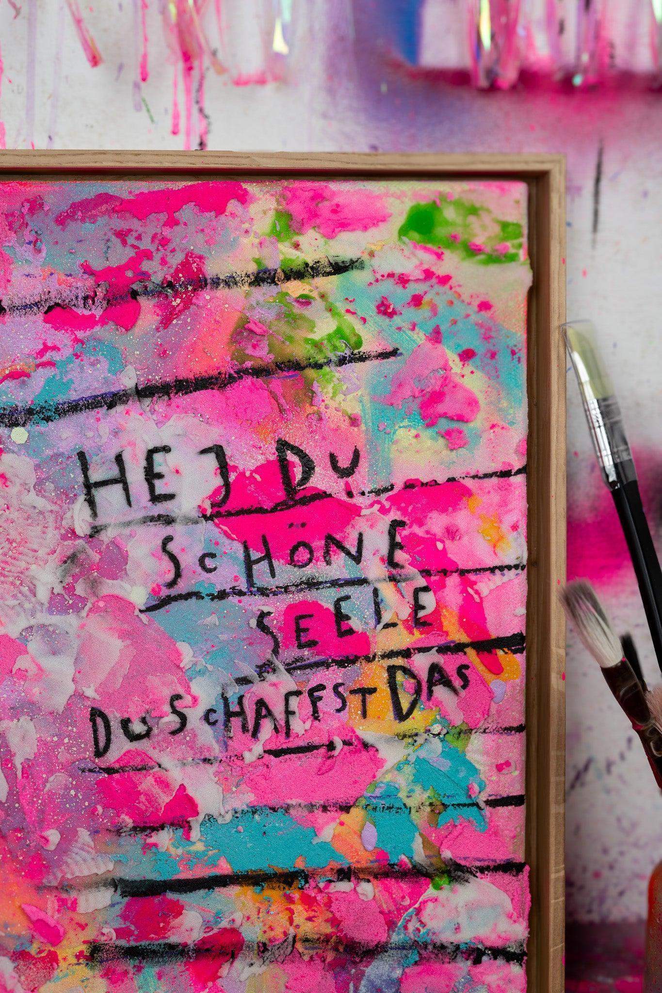 Du schaffst das ┃ Canvas - Natalie Irber