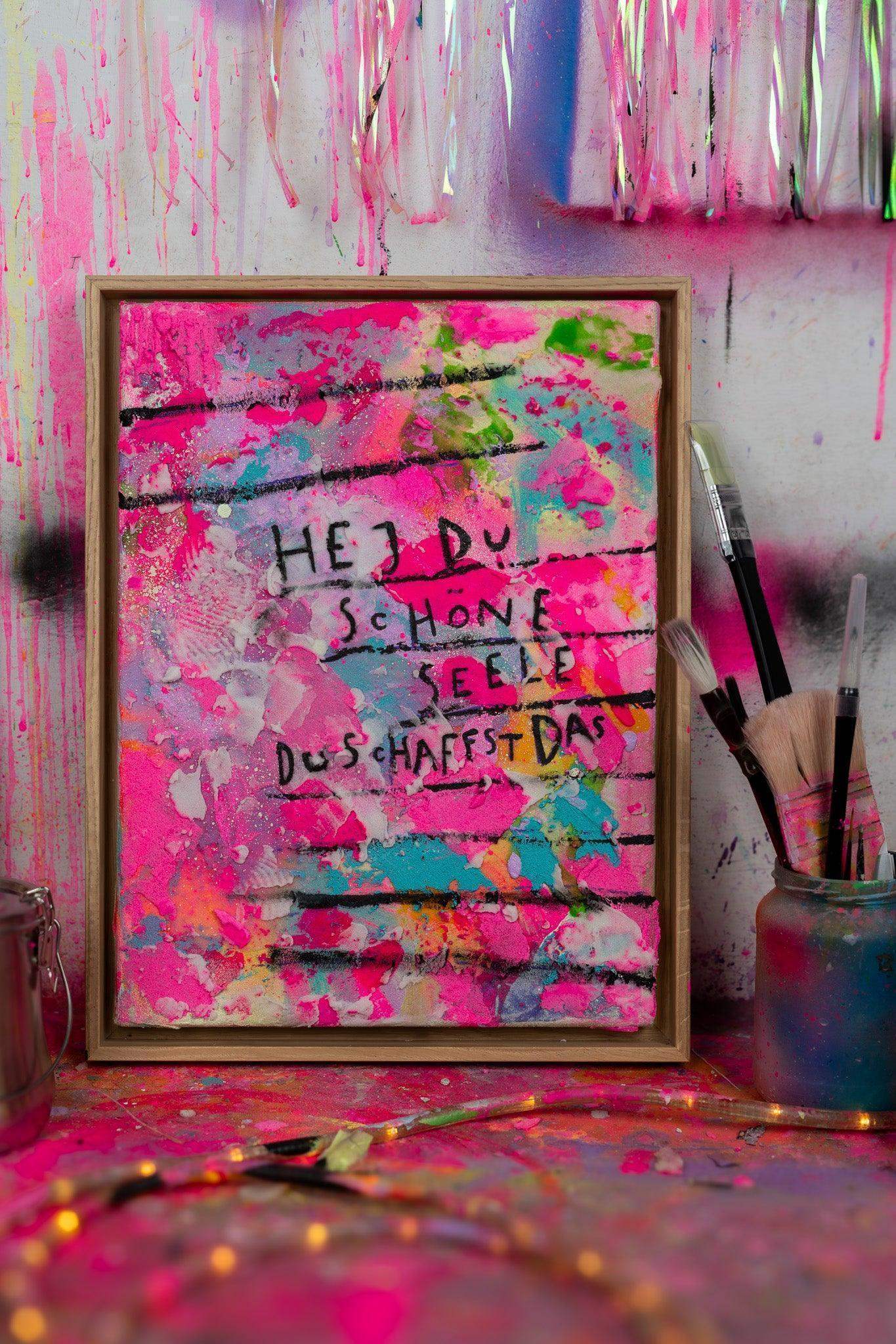Du schaffst das ┃ Canvas - Natalie Irber
