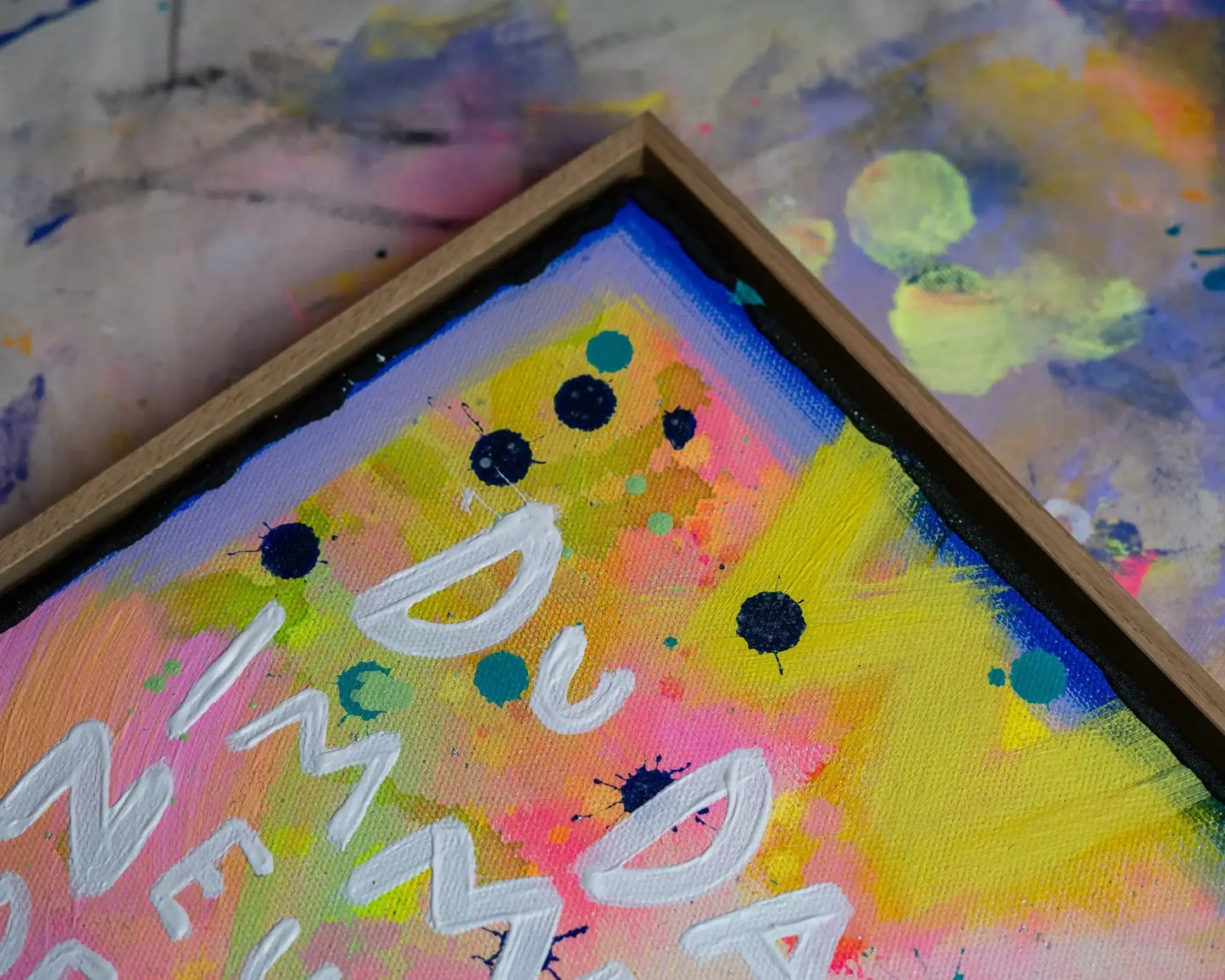 DuDarfst┃ Canvas ┃ORIGINAL ARTWORK - Natalie Irber