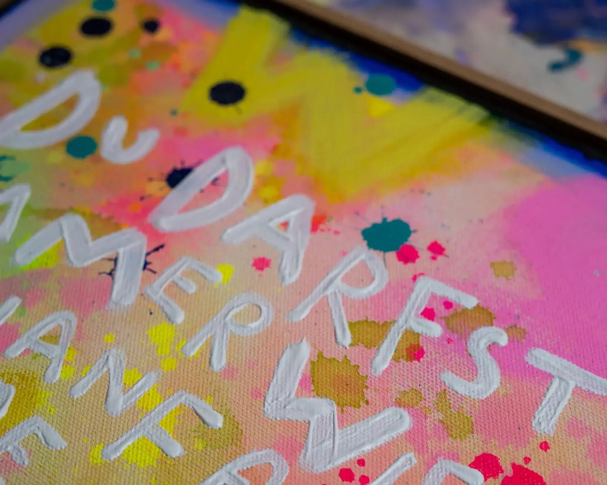 DuDarfst┃ Canvas ┃ORIGINAL ARTWORK - Natalie Irber