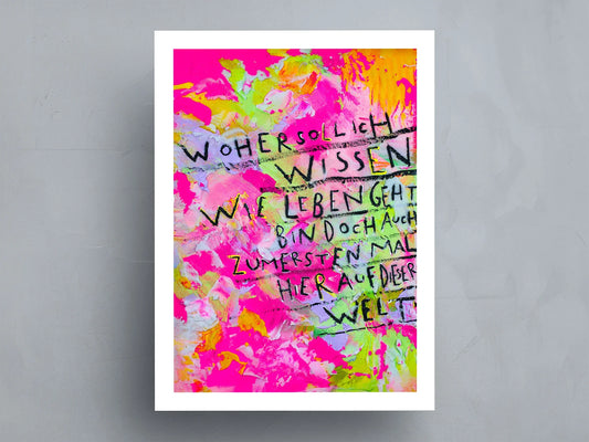 Der erste Versuch┃Print┃