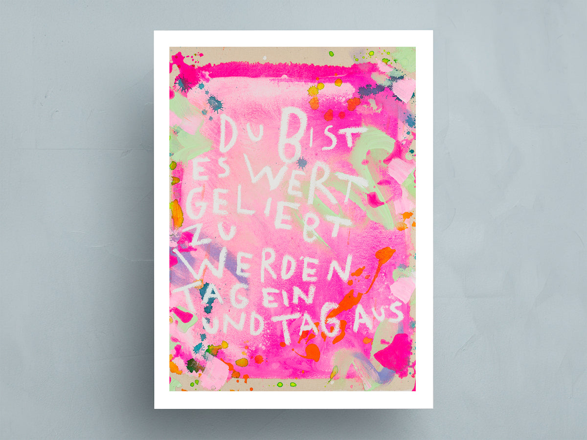 TagEinUndTagAus┃Print┃
