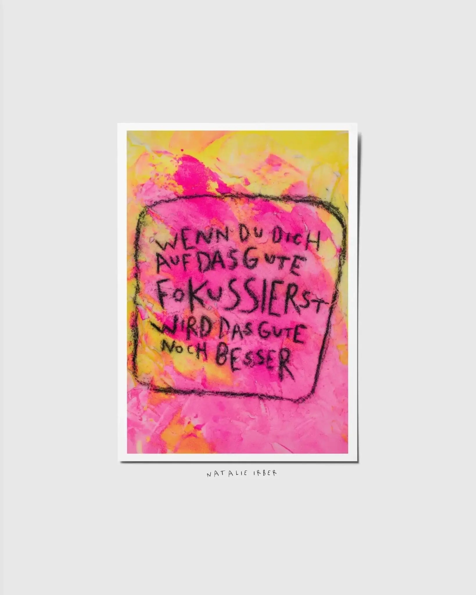 Fokus┃ Postkarte - Natalie Irber
