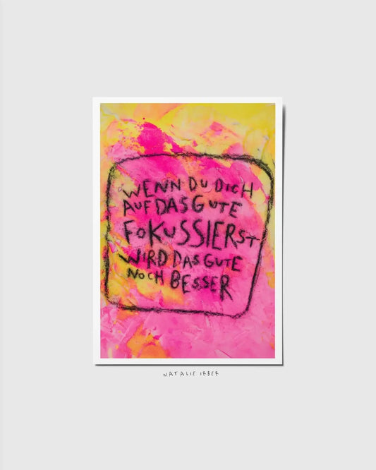 Fokus┃ Postkarte - Natalie Irber