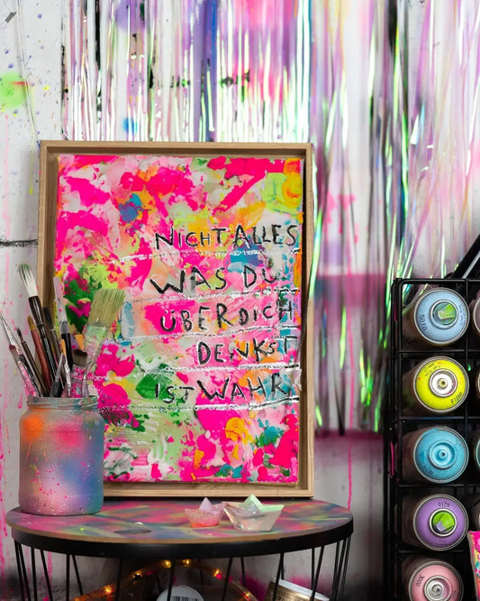 Gedankenblase ┃ Canvas ┃ORIGINAL ARTWORK - Natalie Irber