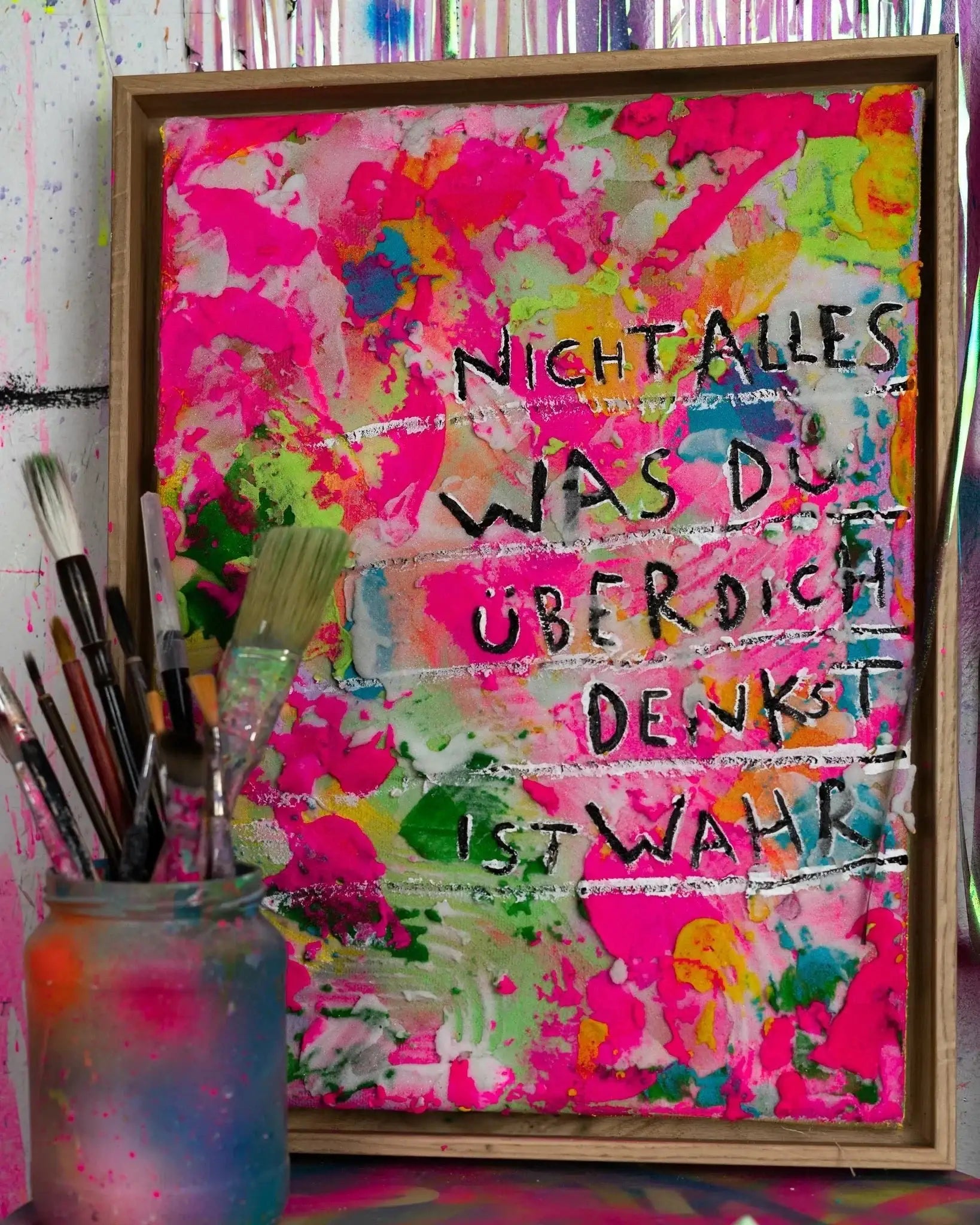 Gedankenblase ┃ Canvas ┃ORIGINAL ARTWORK - Natalie Irber