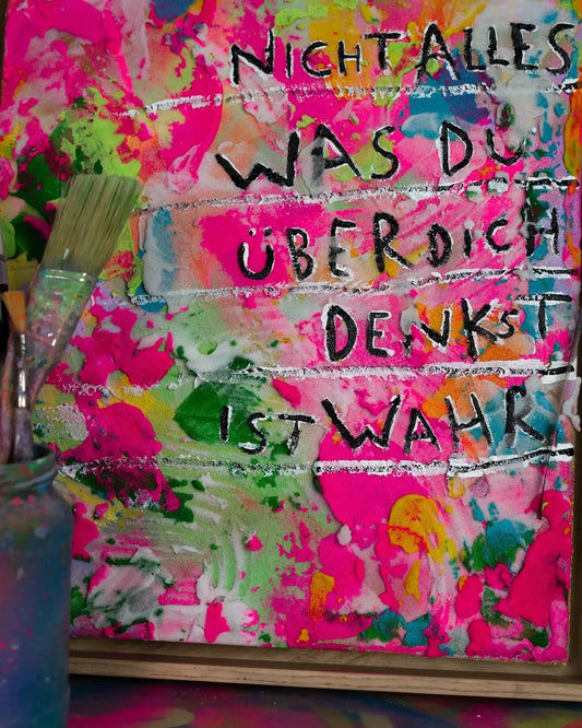 Gedankenblase ┃ Canvas ┃ORIGINAL ARTWORK - Natalie Irber
