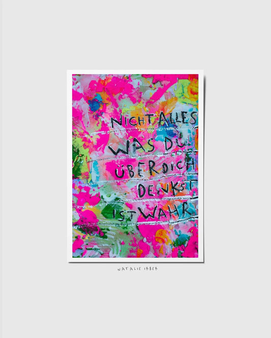 Gedankenblase┃ Postkarte - Natalie Irber
