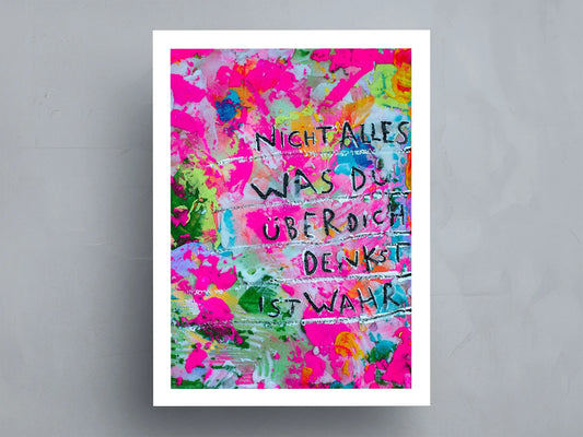 Gedankenblase┃Print┃