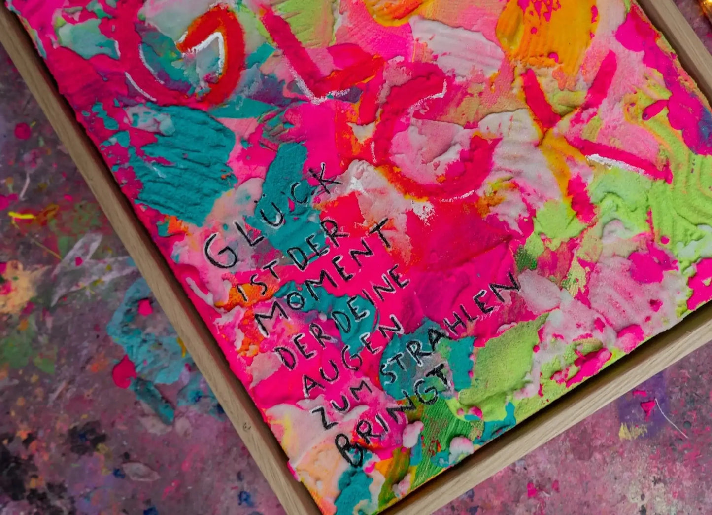 Glück ┃ Canvas ┃ORIGINAL ARTWORK - Natalie Irber