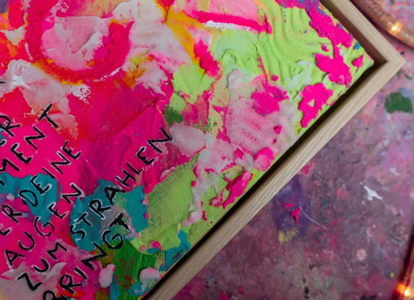 Glück ┃ Canvas ┃ORIGINAL ARTWORK - Natalie Irber