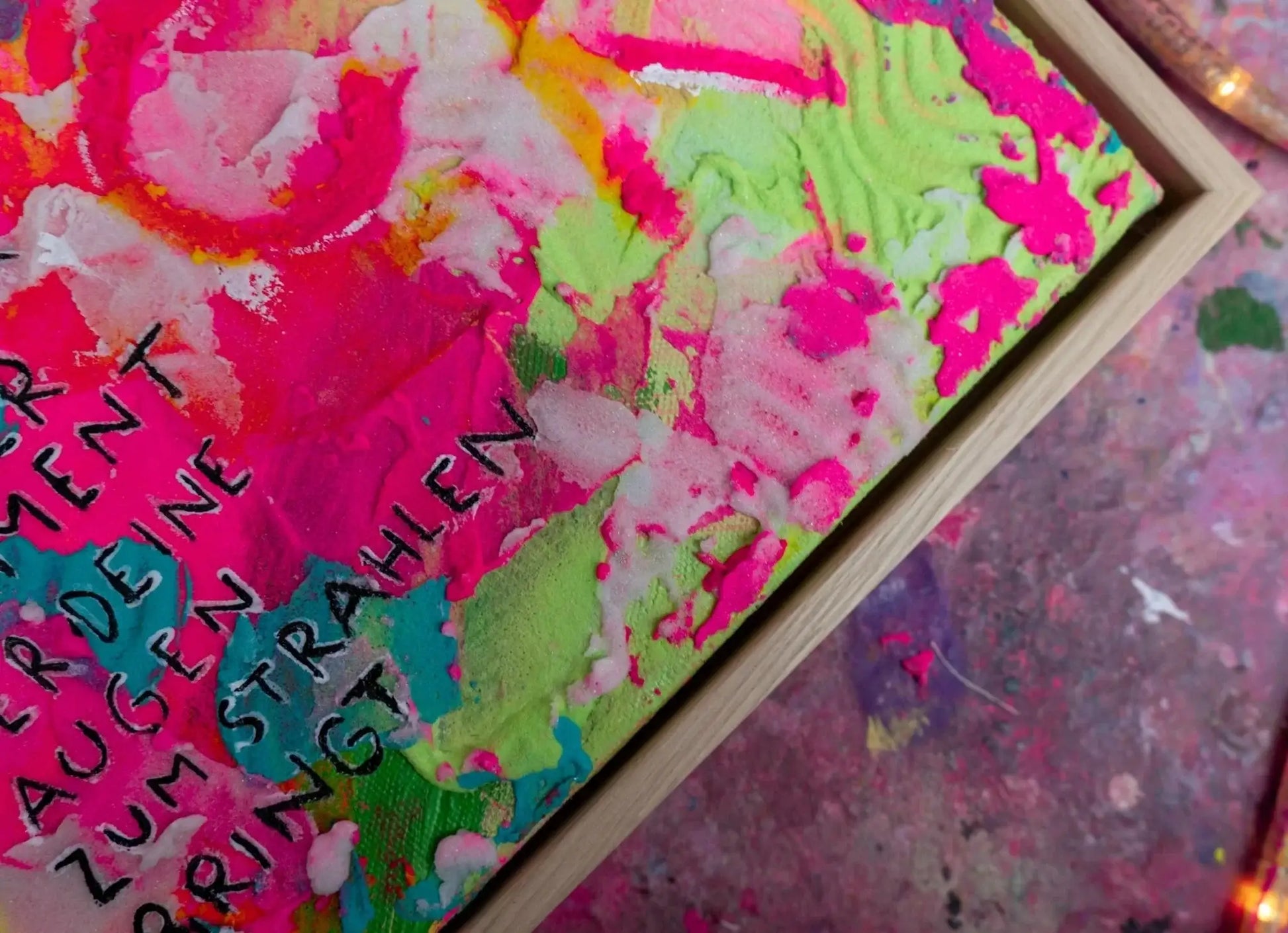 Glück ┃ Canvas ┃ORIGINAL ARTWORK - Natalie Irber