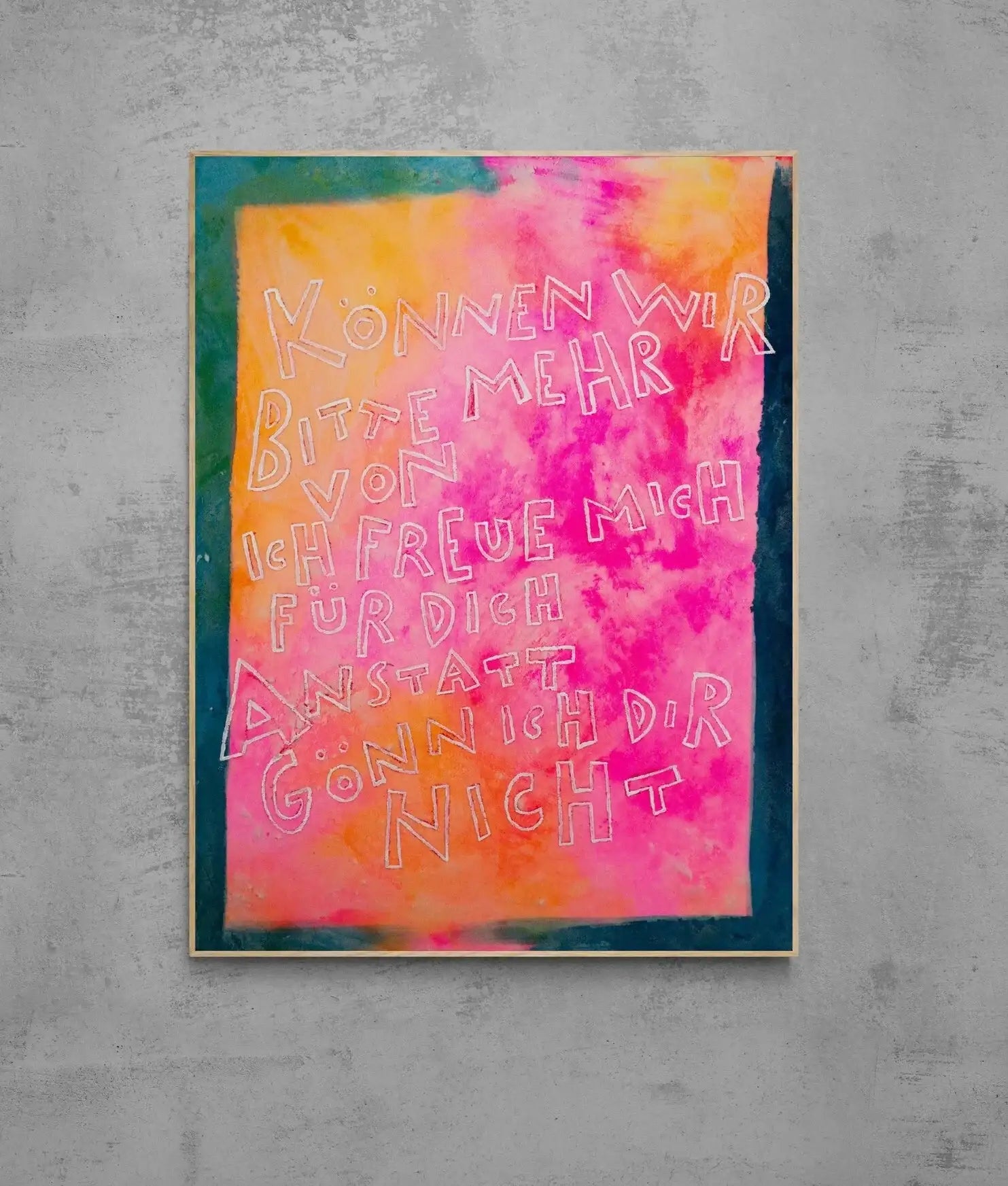 Gönni┃ Canvas ┃ORIGINAL ARTWORK - Natalie Irber