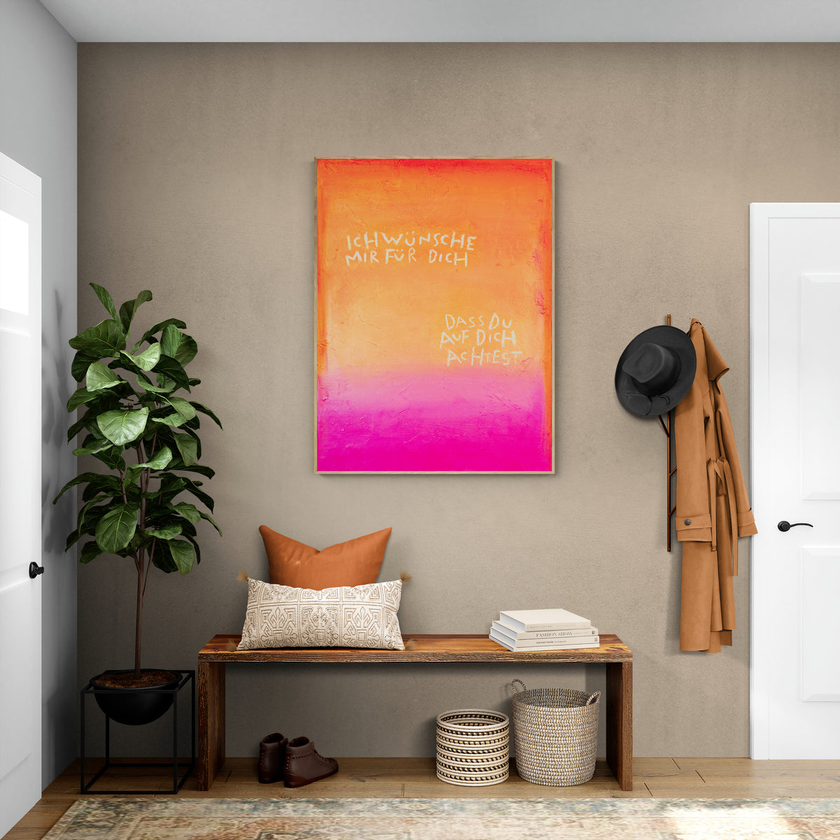 Achtsam┃ Canvas ┃ORIGINAL ARTWORK