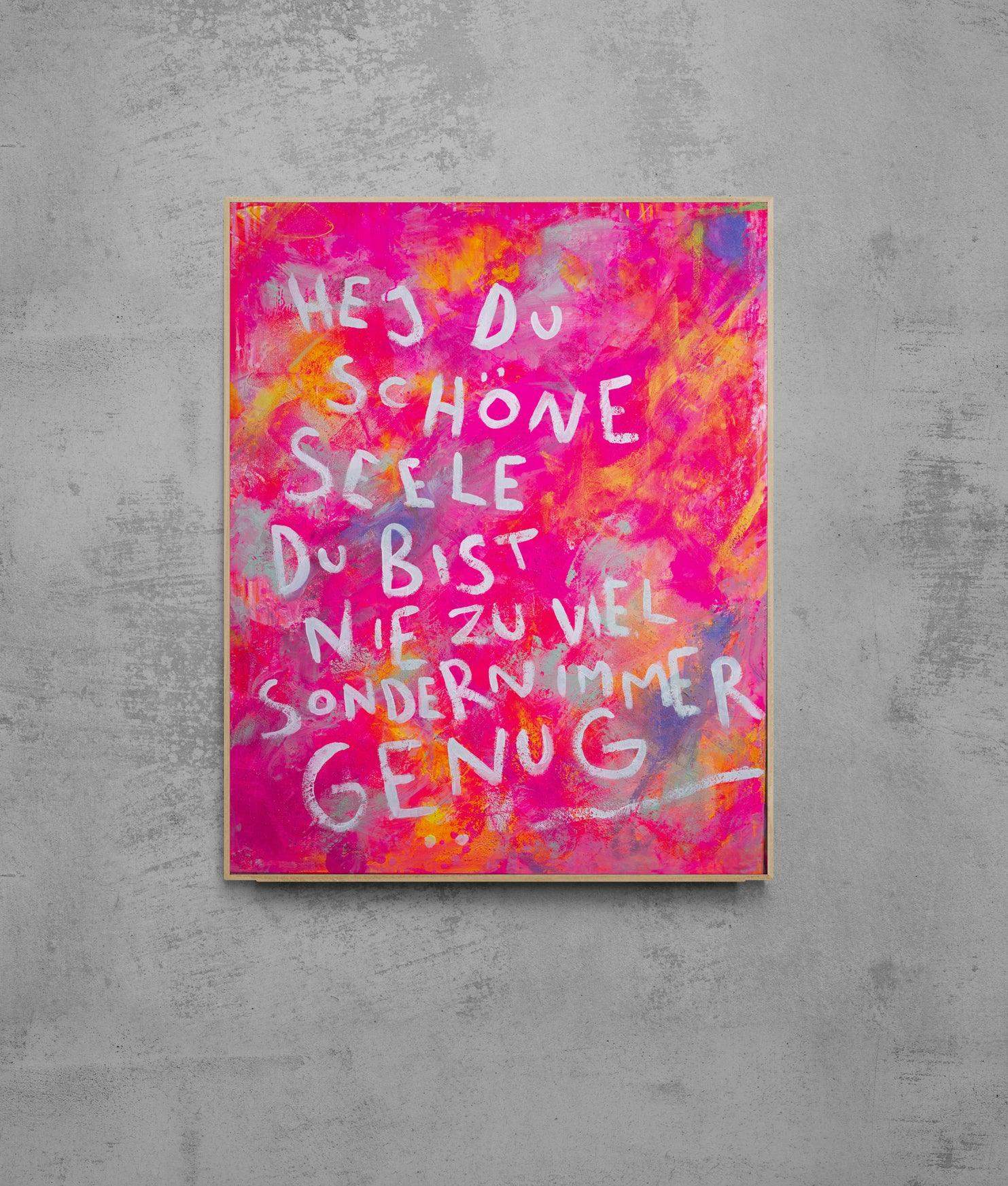 Hej ┃ Canvas ┃ ORIGINAL ARTWORT - Natalie Irber