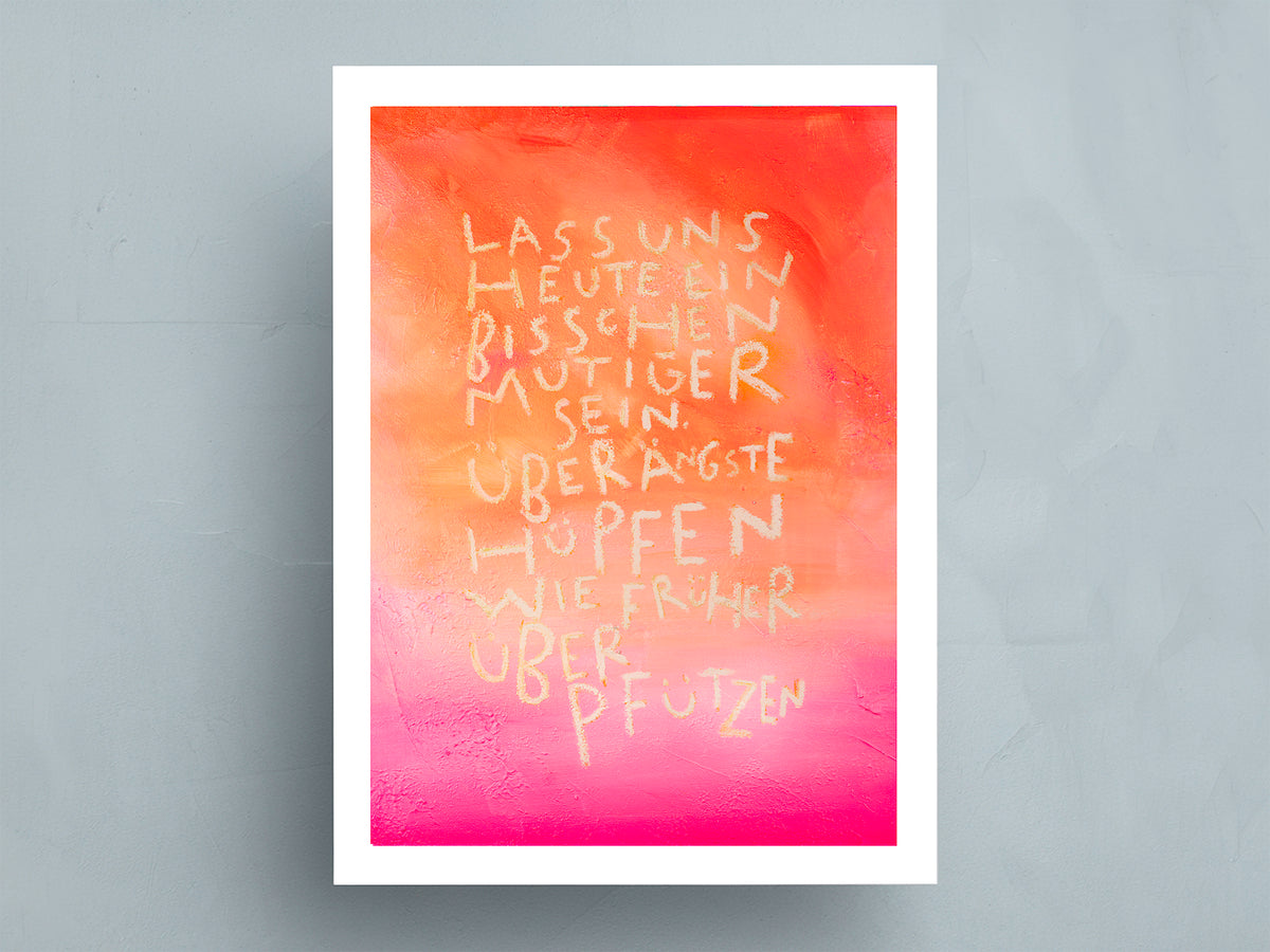Hüpfen┃Print┃