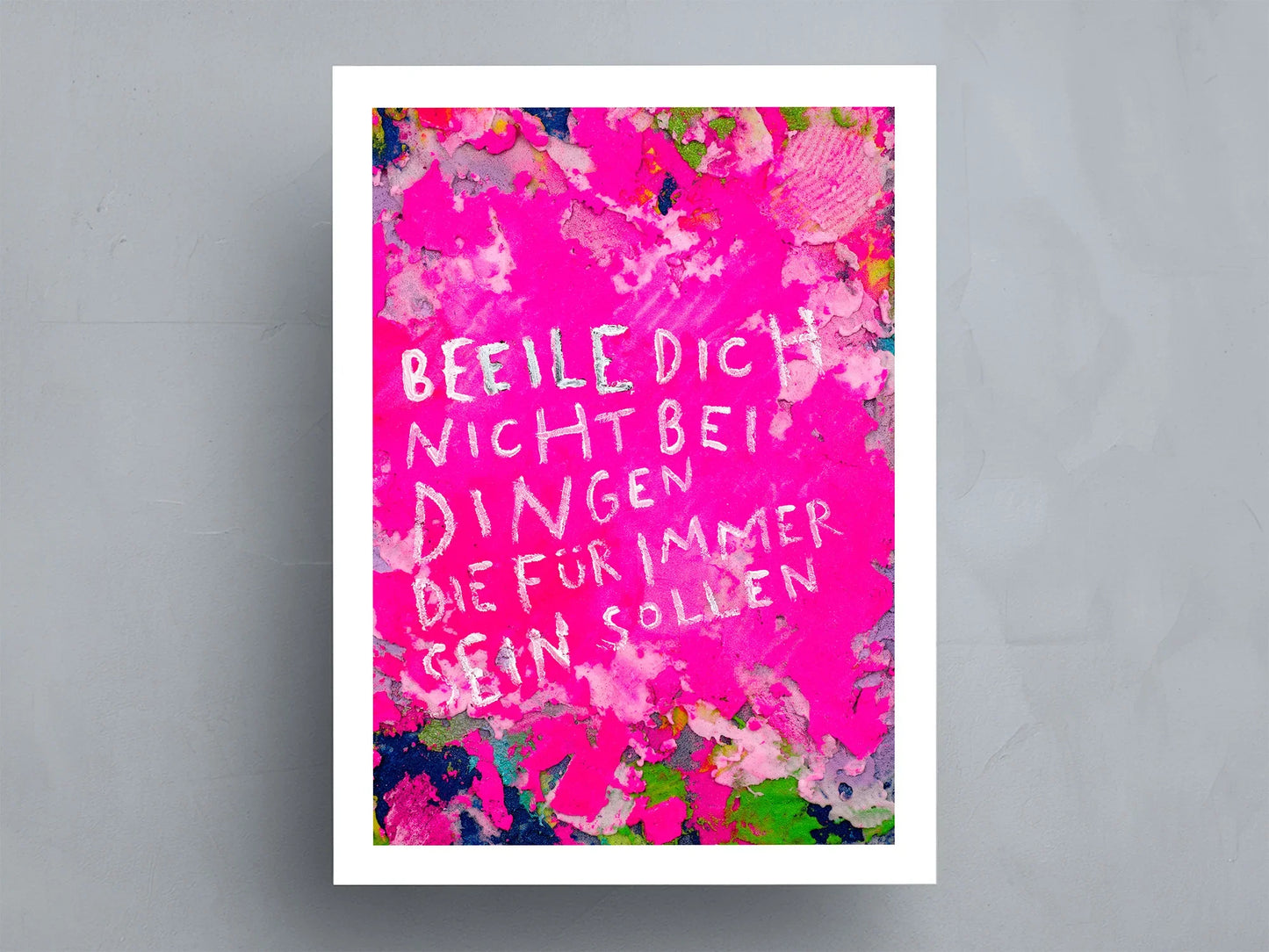 In der Ruhe┃Print┃