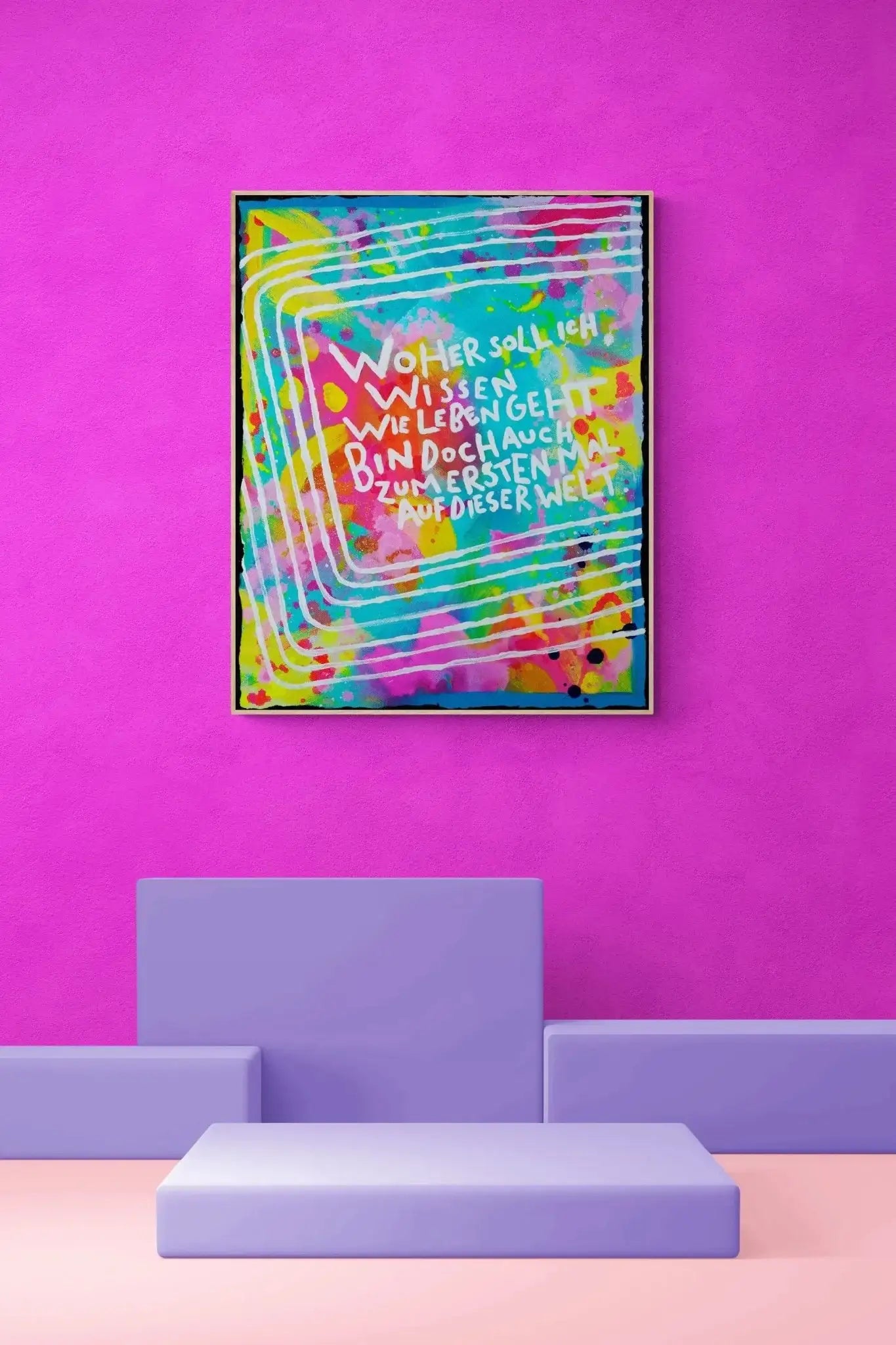 Leben1.0┃ Canvas ┃ORIGINAL ARTWORK - Natalie Irber
