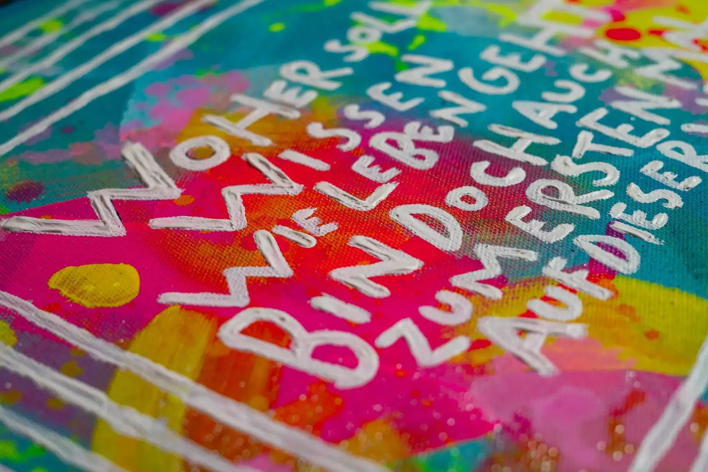 Leben1.0┃ Canvas ┃ORIGINAL ARTWORK - Natalie Irber