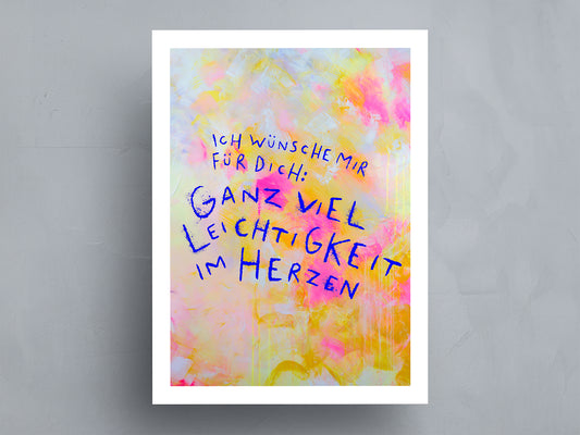 Leichtigkeit┃Print┃