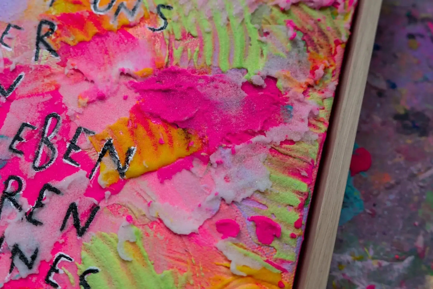 Lernhelfer ┃ Canvas ┃ORIGINAL ARTWORK - Natalie Irber