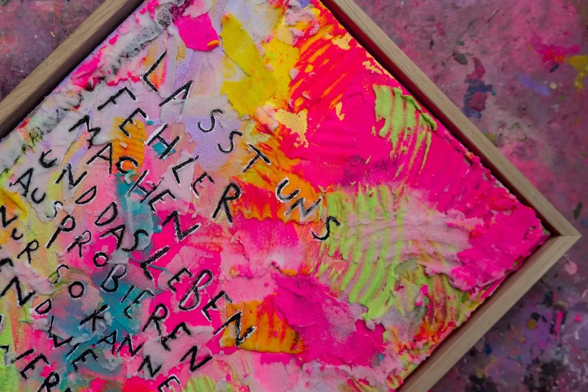 Lernhelfer ┃ Canvas ┃ORIGINAL ARTWORK - Natalie Irber