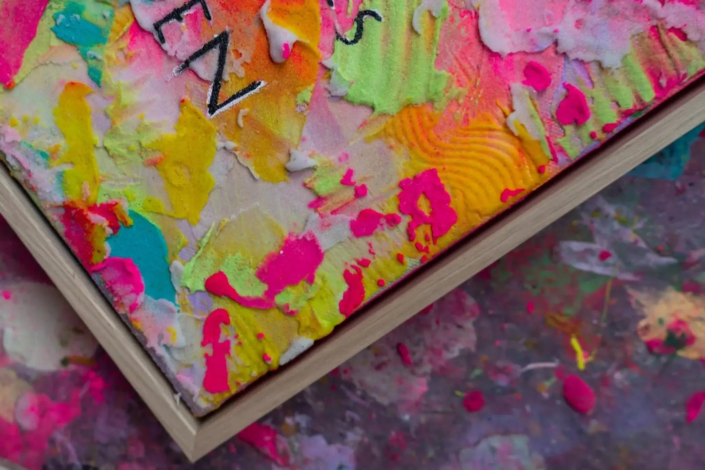 Lernhelfer ┃ Canvas ┃ORIGINAL ARTWORK - Natalie Irber