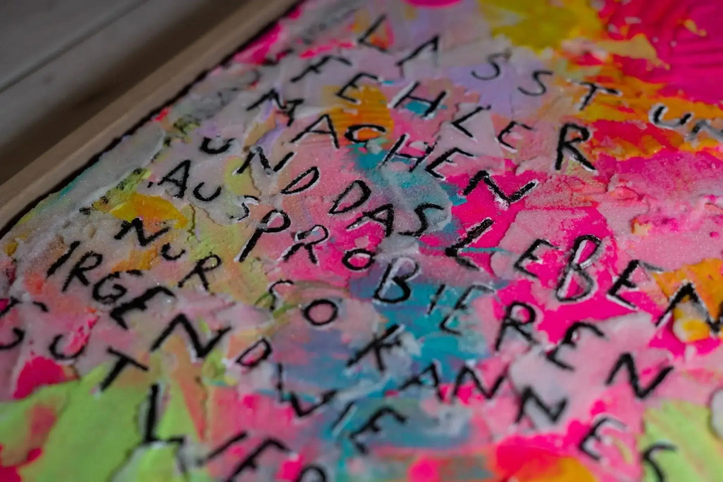 Lernhelfer ┃ Canvas ┃ORIGINAL ARTWORK - Natalie Irber