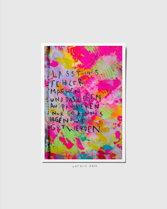 Lernhelfer┃ Postkarte - Natalie Irber
