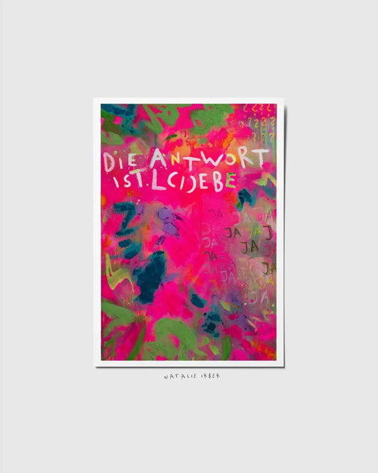 L(i)ebe┃ Postkarte - Natalie Irber